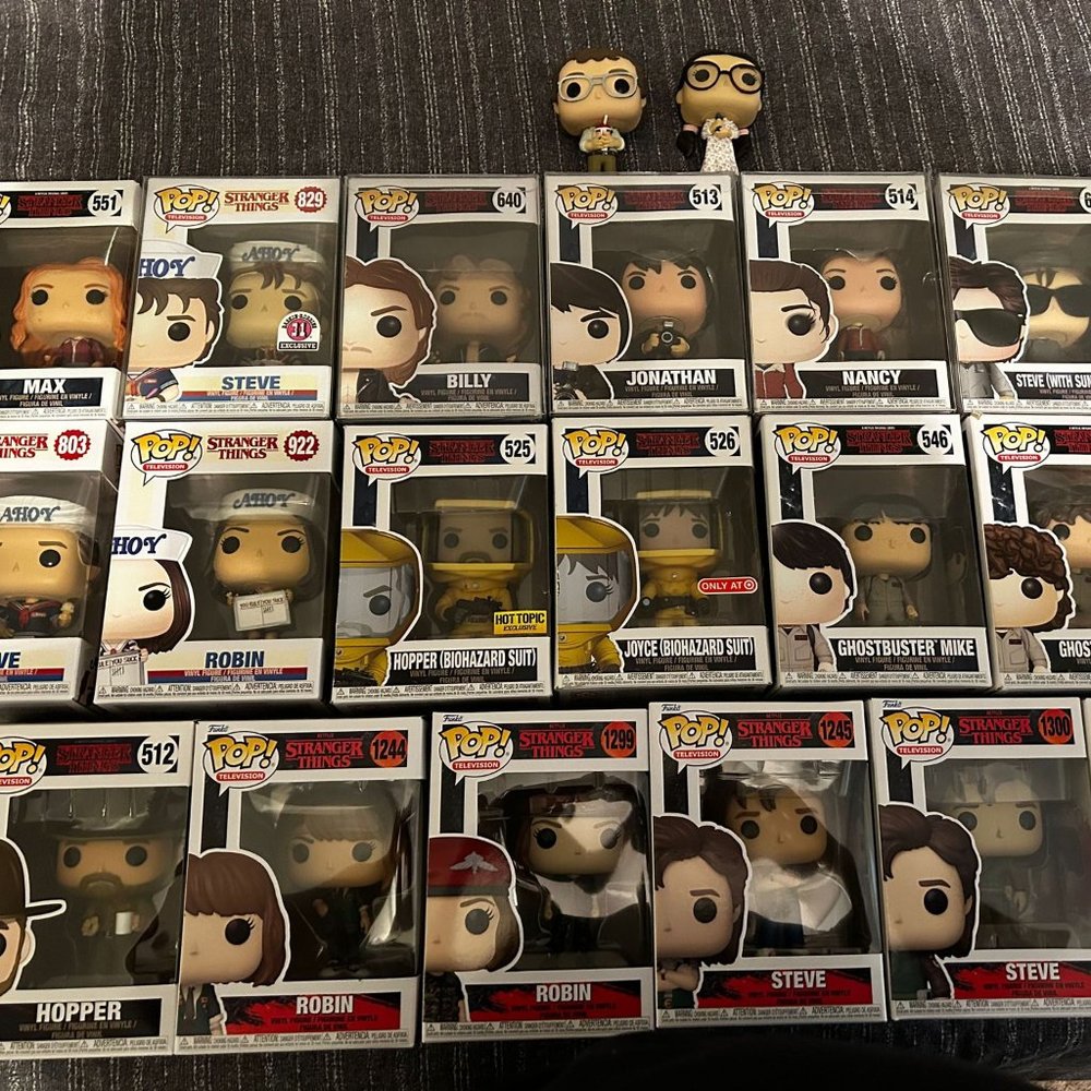 Stranger Things Funko Lot - prices on description